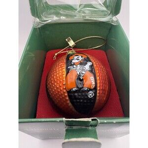 Scottish Christmas ultimate  ornament Oklahoma State University basketball OSU